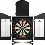  Home Darts Központ Darts Tábla és Darts Szekrény Sima Fekete (MISSION HOME DARTS CENTRE)