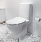 Cersanit Moduo Perem nélküli Monoblokkos kerámia WC szett vario kifolyású, fehér K116-032 (K116-032)