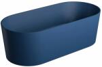 Foglia Cada freestanding compozit, albastru mat, 180x76 cm, Foglia Terra (640450181103-BLU)