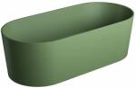 Foglia Cada freestanding compozit, verde mat, 180x76 cm, Foglia Terra (640450181103-BL-1882)