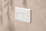 Hansgrohe iFrame Original Q nyomólap kettős öblítéshez, matt fehér 66001700 (66001700)