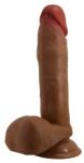 LyBaile Frumosul Abel Vibrator Realist 19 cm cu Rotatii si Impingeri Piele Aproape Reala Viteze Multiple Vibrator