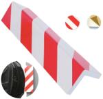 AVSafety Garázs sarokvédő profil 2 db ragasztható sarokprofil piros-fehér