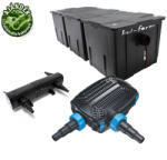 Sun-Life SunSun CBF-350C szűrő CTF-10000-B szivattyú CUV-236 UV-C előszűrő 3 m tömlő + indító baktérium (CBF-350CCTF-10000-BCUV-236)