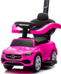 R-Sport Mercedes AMG C 63 bébitaxi, tolókarral - Rózsaszín (MERCEDES-C63-PINK)