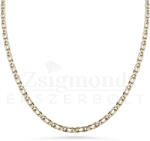  14 karátos arany Charles nyaklánc - 50 cm / 3 mm (AU10373) AU10373