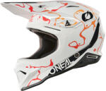 O'Neal 1SRS splash white-orange bukósisak (0634-031)