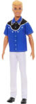 Mattel Barbie - Fashionista barátok fiú baba - Western ruhában (HRH25)