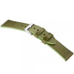 STAILER Premium Select vegán bőr óraszíj, zöld 20/18 L - orabox