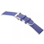 STAILER Premium Max Endurance DANI bőr óraszíj, neon kék 22/20 L - orabox