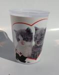 Tvar Gyermek pohár 250ml - Cicák