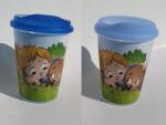 Tvar Gyermek pohár fedővel 250ml - Fiú és kutya