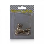  Șuruburi aluminiu M6x40 mm titan eloxat, set 10