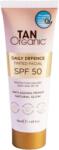 TAN Organic Facial Daily Defence színezett fényvédő krém SPF 50 - 50 ml