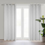  Aleta zsenília sötétítő függöny Ezüst 135x250 cm