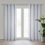  Neli fényáteresztő függöny Ezüst 140x250 cm