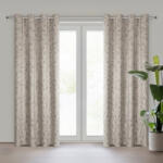  Kornelia bársony sötétítő függöny Világosbézs 140x250 cm