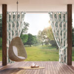  Garden7 vízálló kerti függöny elkötővel Bézs 155x220 cm