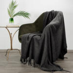  Akril takaró rojtokkal Acélszürke 125x160 cm