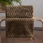  Cindy6 puha plüss takaró Sötétbarna 200x220 cm