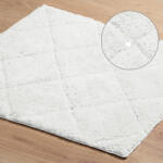  Chic2 pamut fürdőszobaszőnyeg kristályokkal Fehér 50x70 cm
