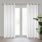  Aleta zsenília sötétítő függöny Fehér 135x250 cm