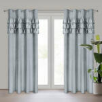  Sami fodros dekor függöny Ezüst 140x250 cm