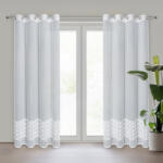  Liwia Eva Minge függöny Fehér 140x250 cm