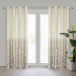  Tori bársony sötétítő függöny Krémszín 140x250 cm