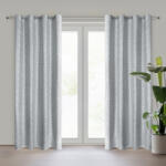  Semi dekor függöny oxford anyagból Ezüst 140x250 cm