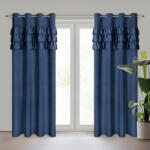  Sami fodros dekor függöny Gránátkék 140x250 cm