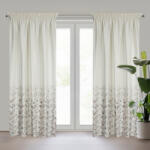  Mariela bársony sötétítő függöny Krémszín 140x270 cm