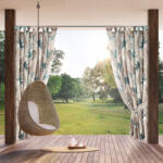  Garden8 vízálló kerti függöny elkötővel Bézs 155x220 cm