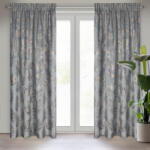  Gloria bársony sötétítő függöny Acélszürke 140x300 cm