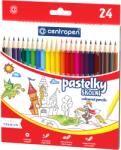 Centropen Creioane colorate Centropen 24 Set (HB.CP9520.24)