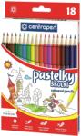 Centropen Creioane colorate Centropen 18 Set (HB.CP9520.18)