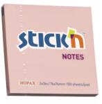 Stick'n Cub Notes Autoadeziv 76x76 mm - Roz Pal (100 file buc) (AL.SKN.21148)