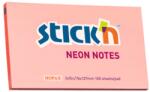 Stick'n Cub Notes Autoadeziv 127x76 mm - Roz Neon (100 file buc) (AL.SKN.21170)