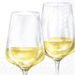 Ihr WHITE WINE GLASSES papírszalvéta csomag 33x33cm (L1046600)