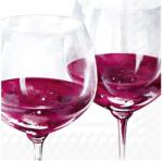 Ihr RED WINE GLASSES papírszalvéta csomag 33x33cm (L1046700)