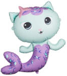 Partydeco Óriás Fólia lufi 32" 80cm Gabby's Dollhouse, Gabi babaháza, Szirénke (LUFI839825)