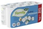 Tento Toalettpapír TENTO Family cotton white fehér 16 tekercses 2 rétegű (227803) - robbitairodaszer