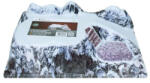  My Village BASE CHRISTMAS VILLAGE FULL COLOUR MONT BLANC 42x25CM