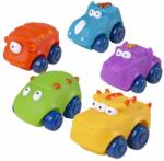 Imaginarium Monster Cars játékautó készlet, 5 db, puha, különböző színekben