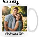 Domag Cana alba personalizata cu poza ta si text (optional)