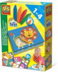 SES Creative My First - Az első gyertyáim - Állatos matricák