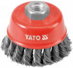 TOYA Fazékkefe sodrott M14 60 mm (YT-4767) - szucsivill