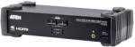ATEN Switch KVM ATEN CS1822 2-Port USB 3.0 4K HDMI KVMP Switch with Audio Mixer Mode (CS1822-AT-G)
