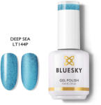Bluesky LT144P Deep Sea tengerkék shimmeres szemcsés csillogó géllakk