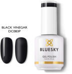 Bluesky DC083P Black Vinegar mély fekete sheer fényes géllakk
